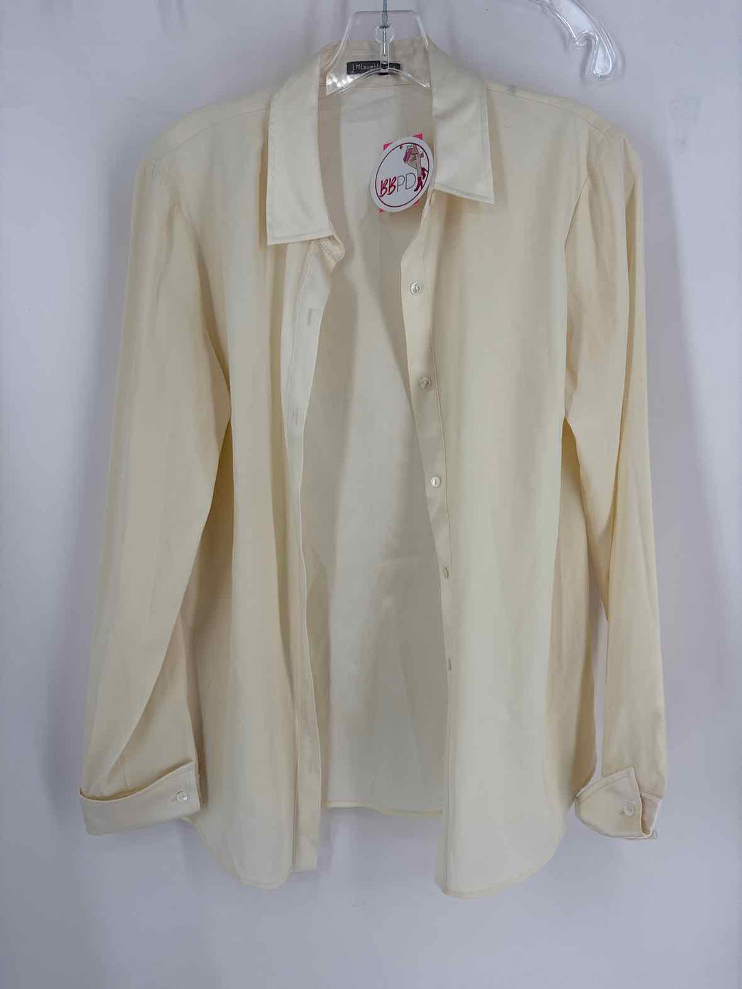 Size 8 J MCLAUGHLIN Cream Shirt