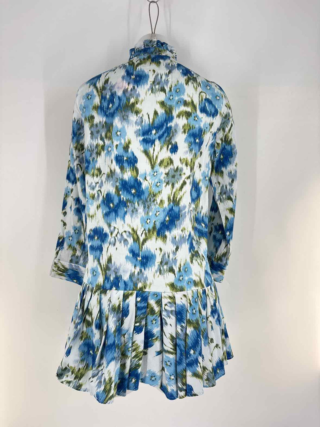 Size XS TUCKERNUCK Blue Print Dress