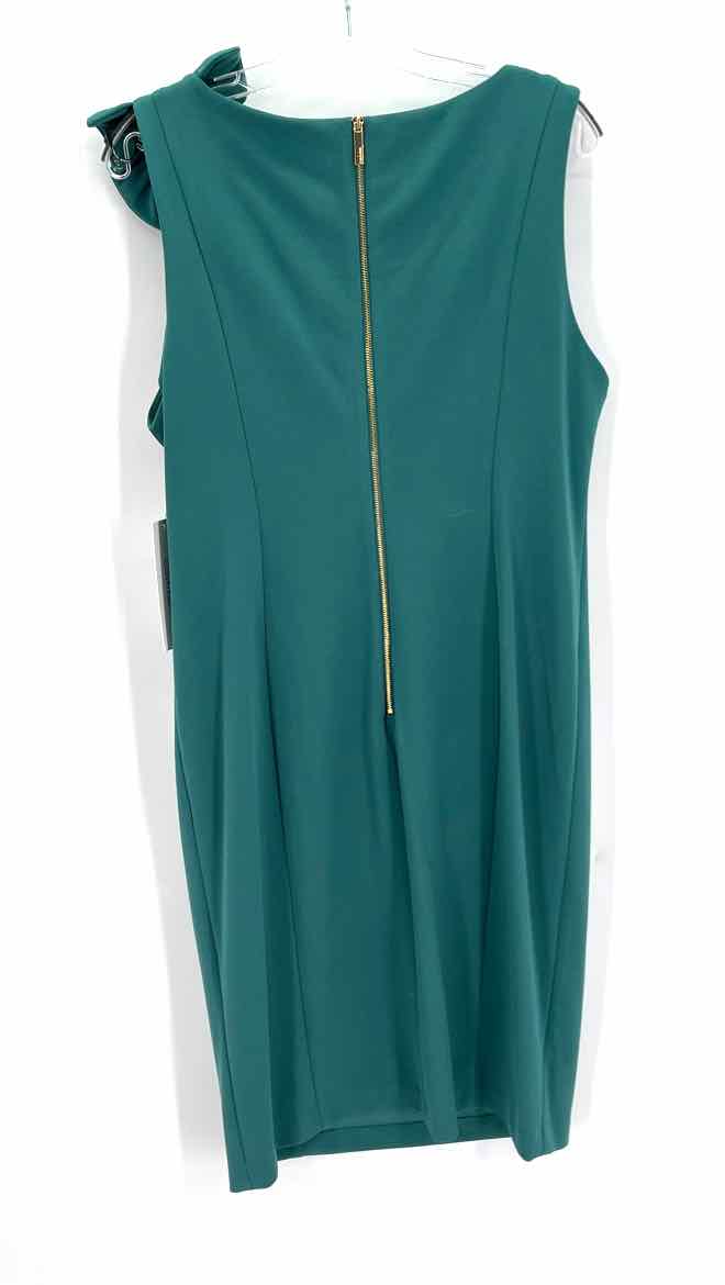 Size 14 Calvin Klein Green Dress