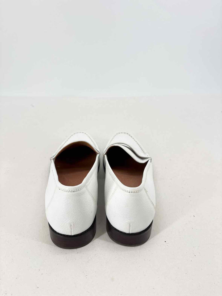 Shoe Size 10 VIONIC White Leather Loafers