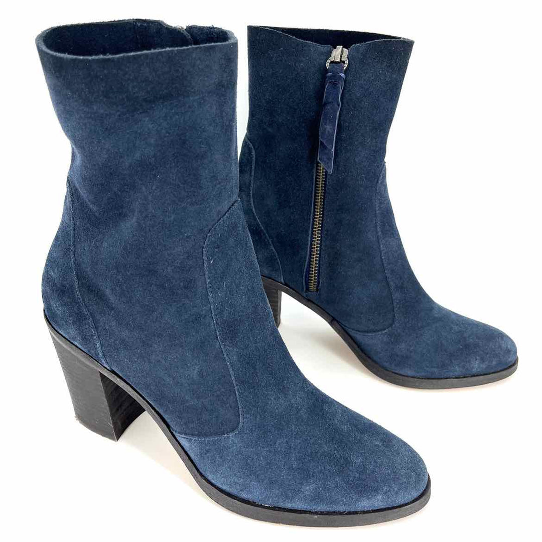 Shoe Size 9 Splendid Navy Suede Sandals