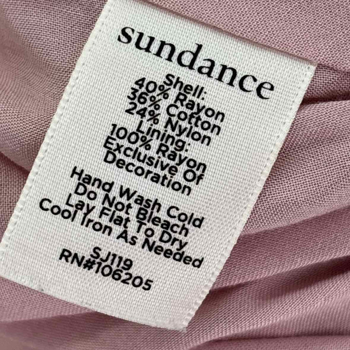 Size S sundance Pink Lace Shirt