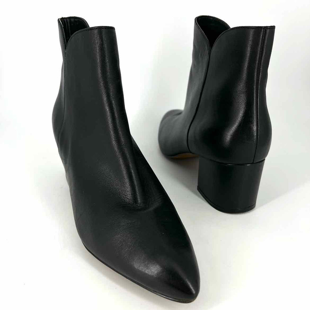 Shoe Size 10 Cole Haan Black Leather Boots
