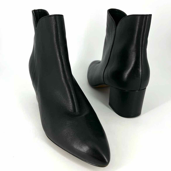Shoe Size 10 Cole Haan Black Leather Boots