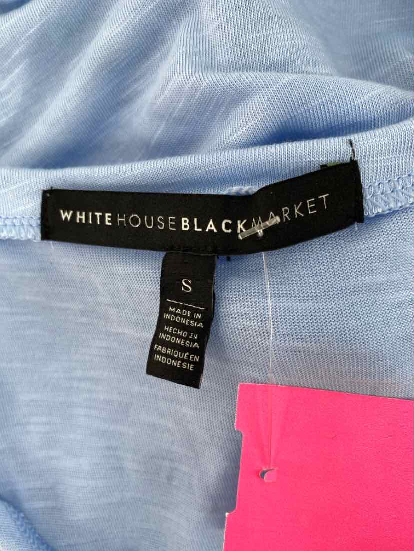 Size S White House Black Market Blue Shirt