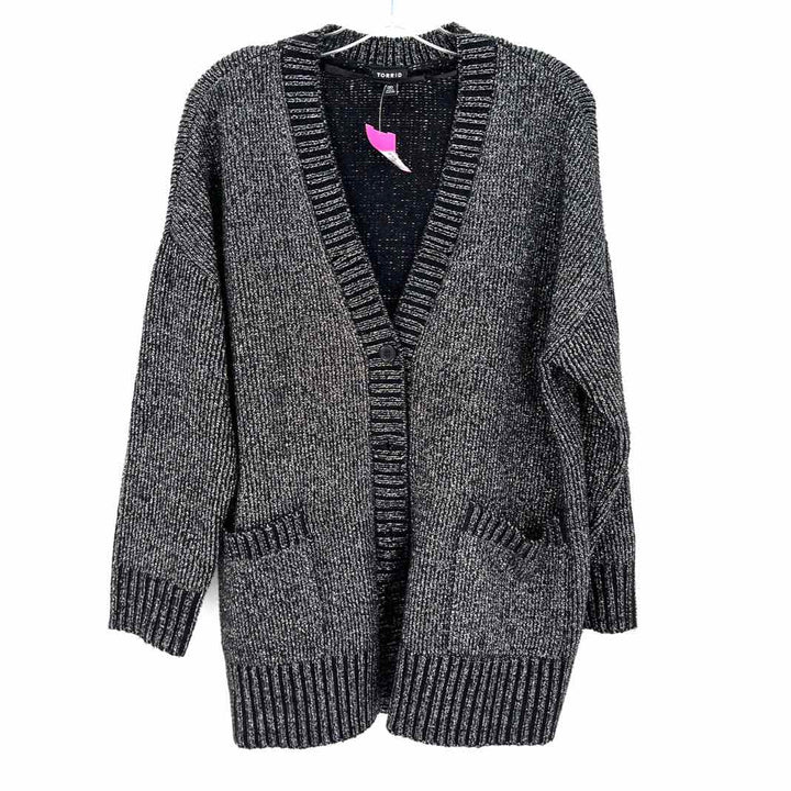 Size S Torrid Black Cardigan