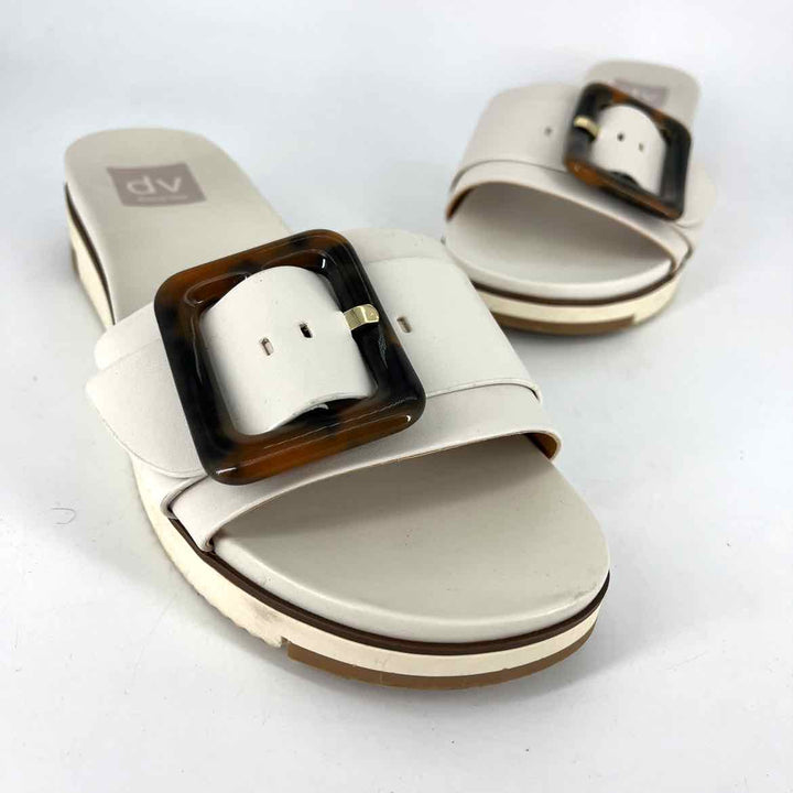 Shoe Size 10 Dolce Vita Ivory Faux Leather Sandals