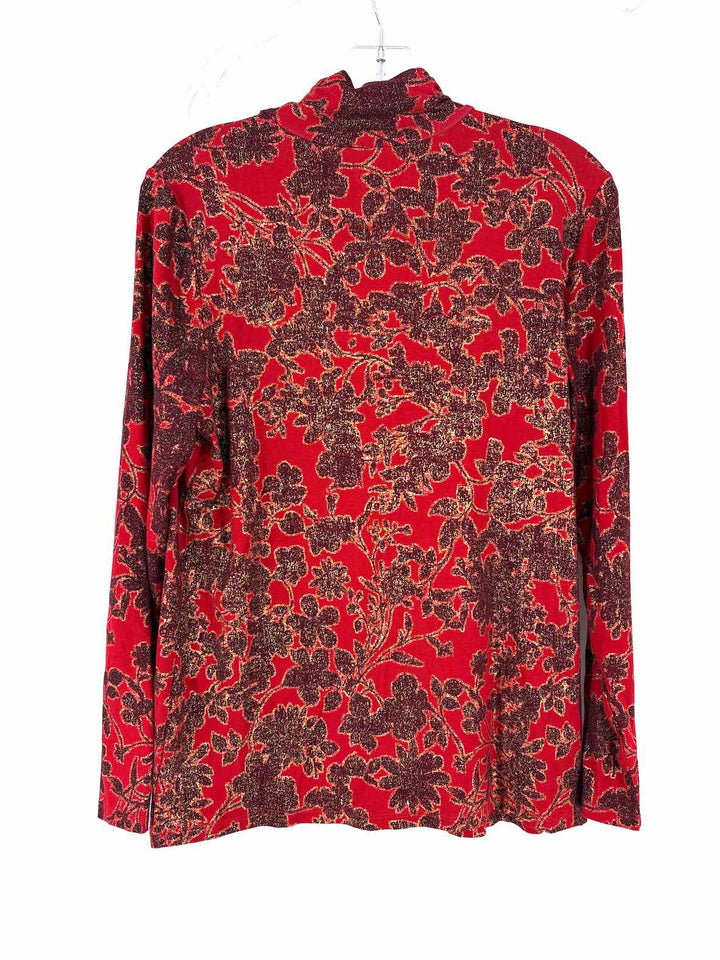 Size M Chico's Red Shirt