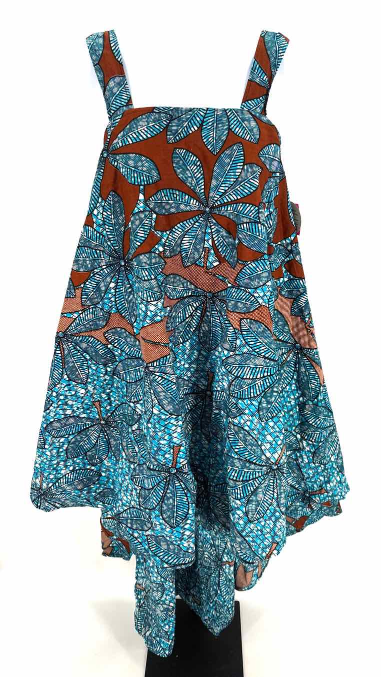Size One Size BLUE B Cotton Dress