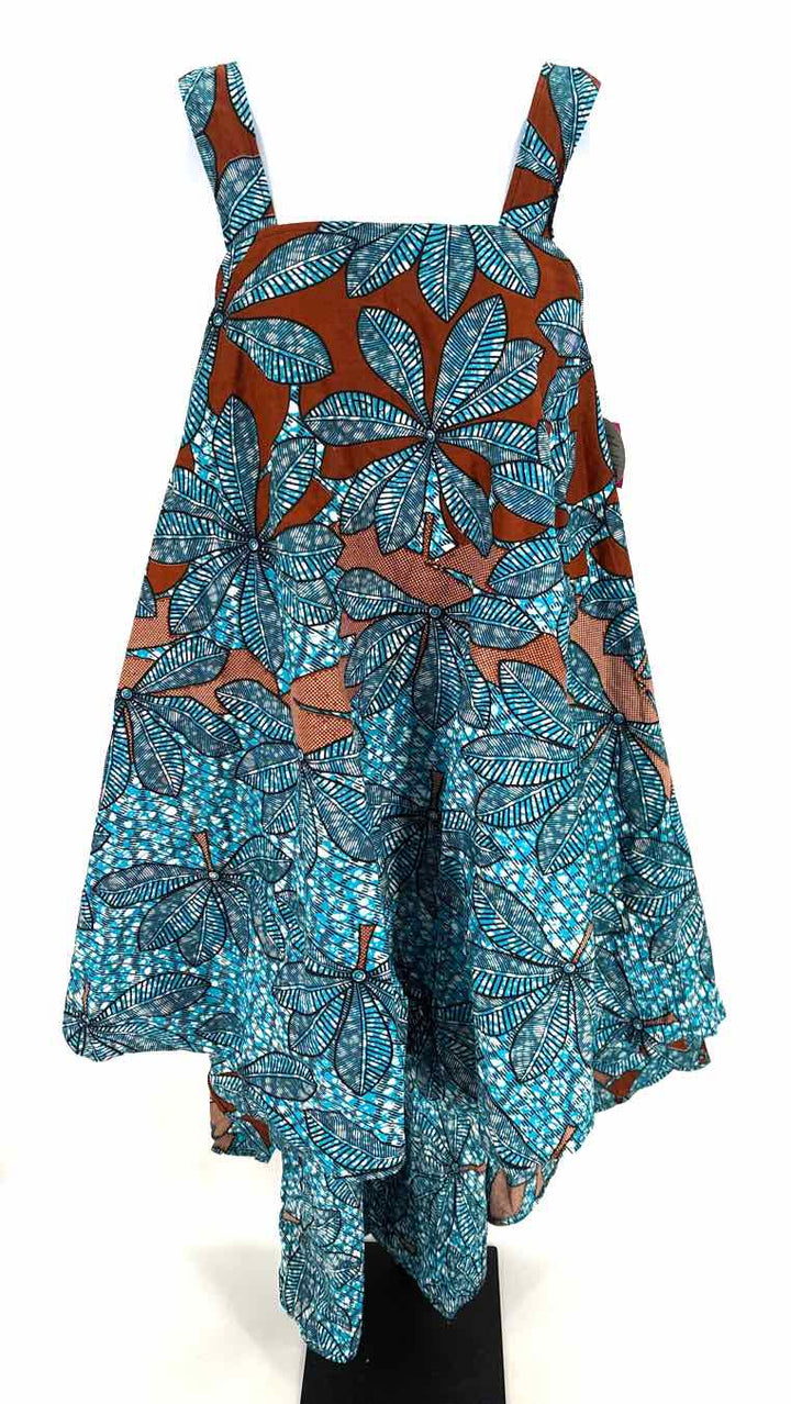 Size One Size BLUE B Cotton Dress