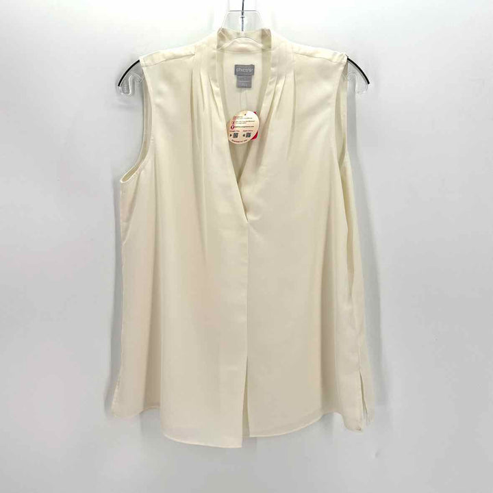 Size M Chico's Ivory Shirt