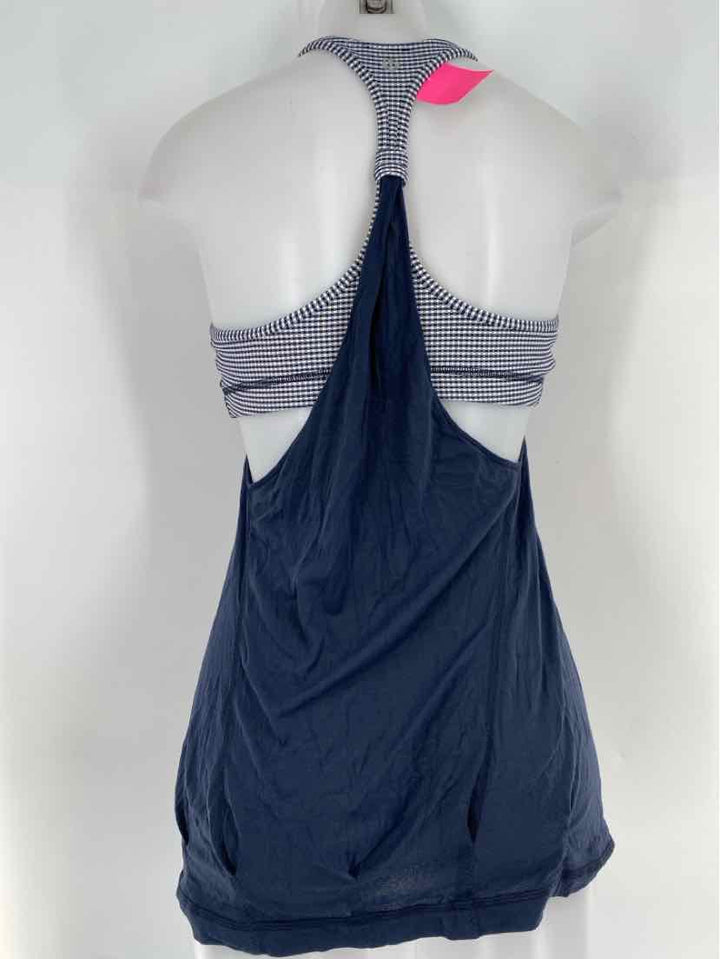 Size M Lululemon Navy Print Shirt
