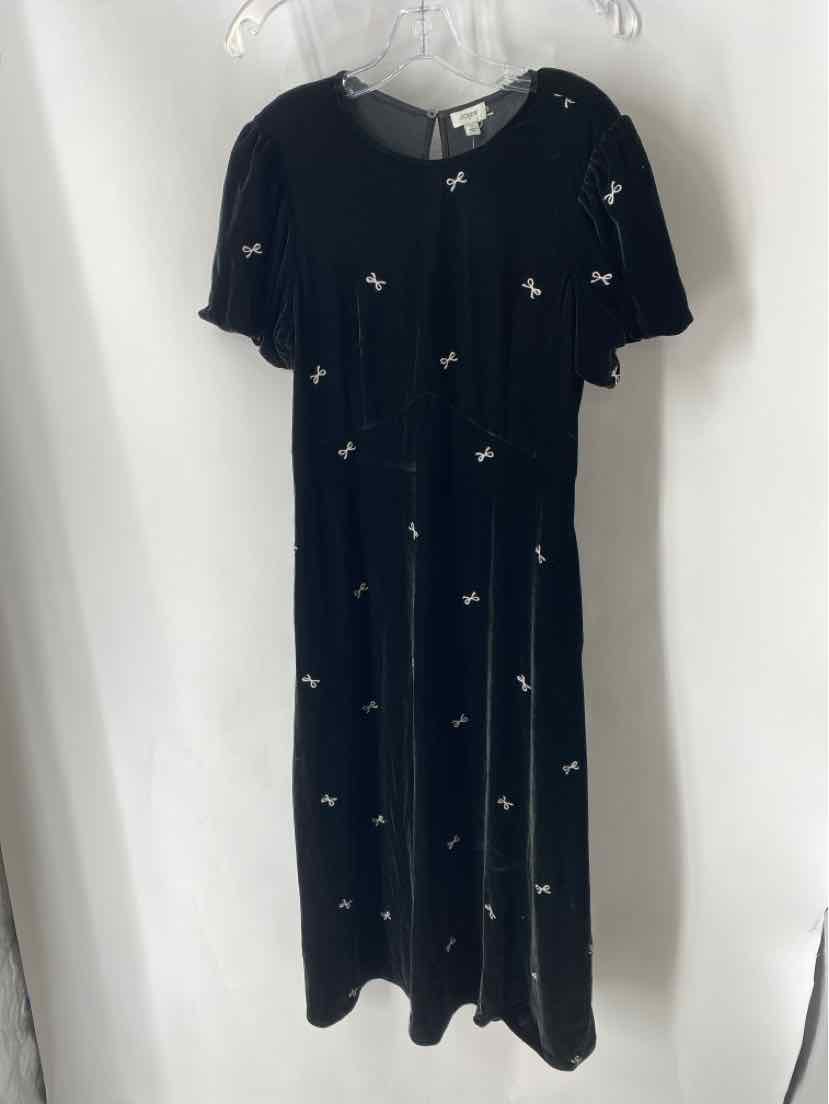 Size 12 J Crew Black Dress
