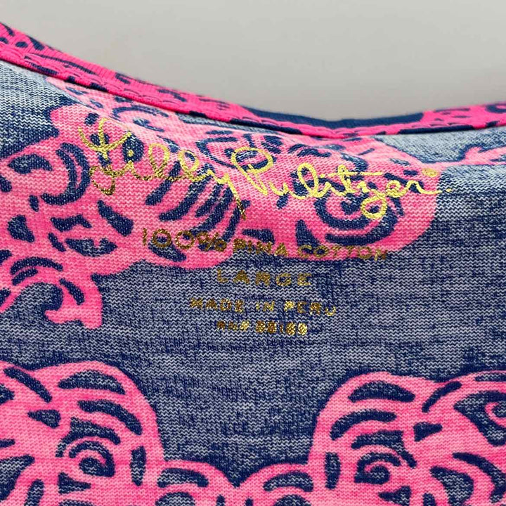 Size L Lilly Pulitzer Multi-Color Shirt