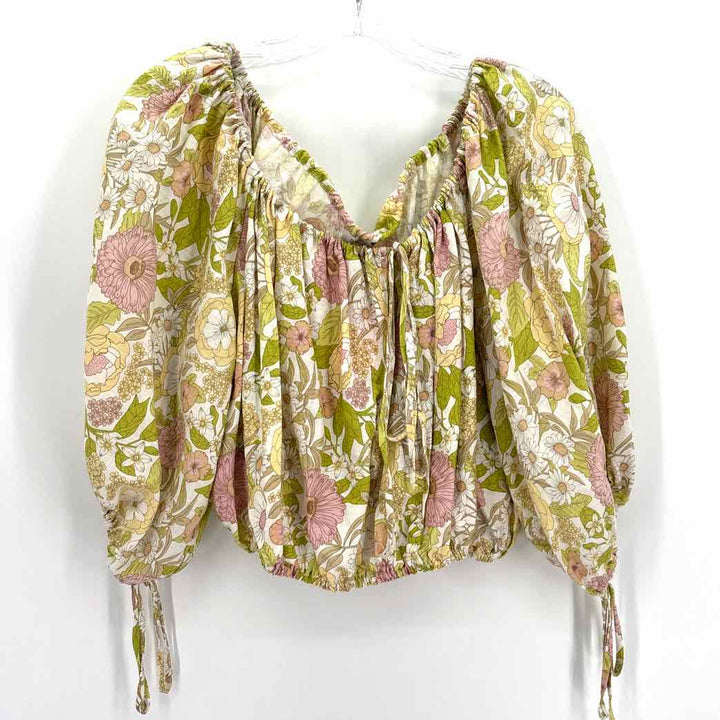 Size M RACHEL ZOE Yellow Shirt
