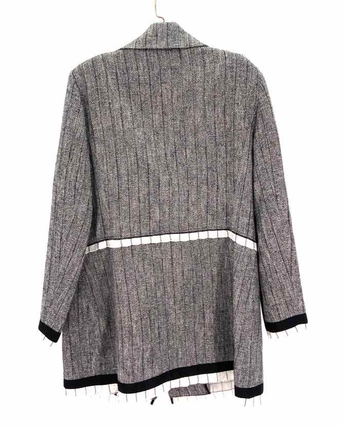 Size 16 DONCASTER Gray Tweed Luxury - Coat