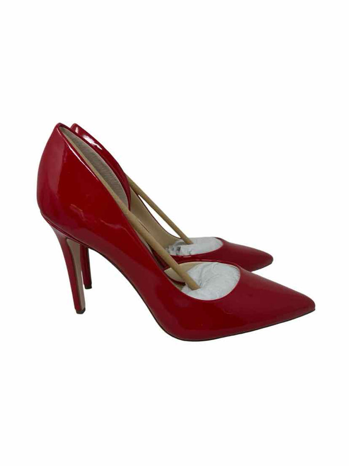 Shoe Size 9 Jessica Simpson Red PATENT Pumps