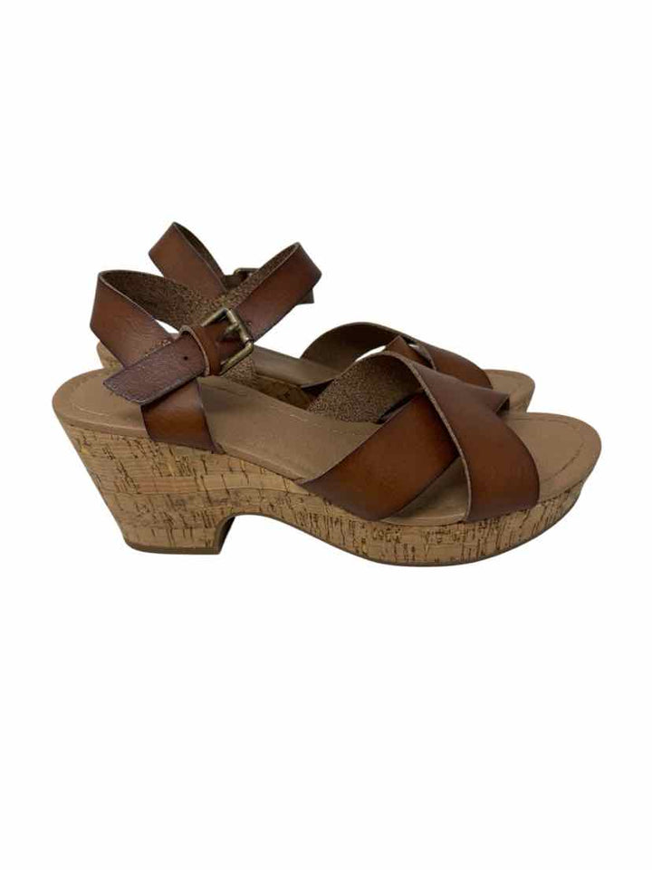 Shoe Size 7.5 MAURICE Brown Sandals