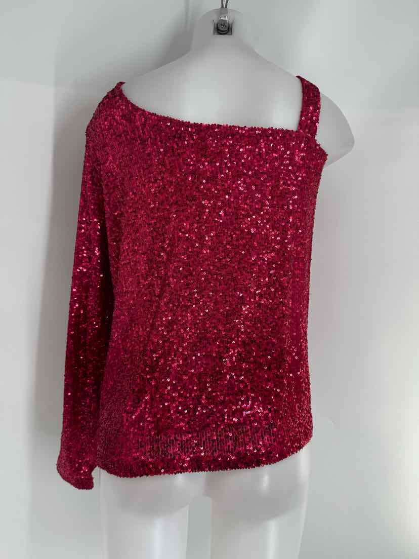 Size XL CABLE & GAUGE Fuschia Shirt