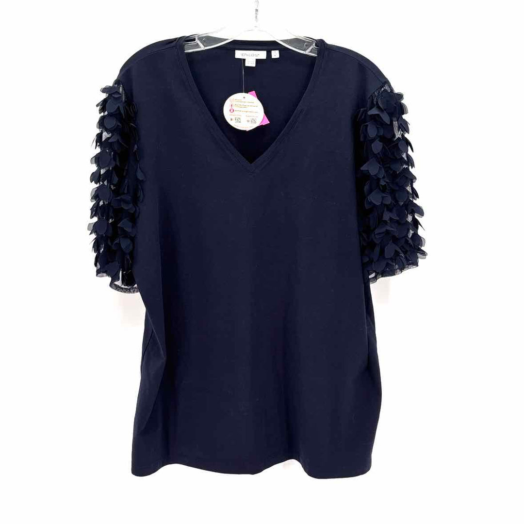 Size XL Chico's Navy Shirt