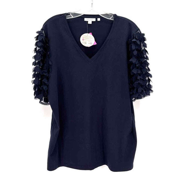Size XL Chico's Navy Shirt
