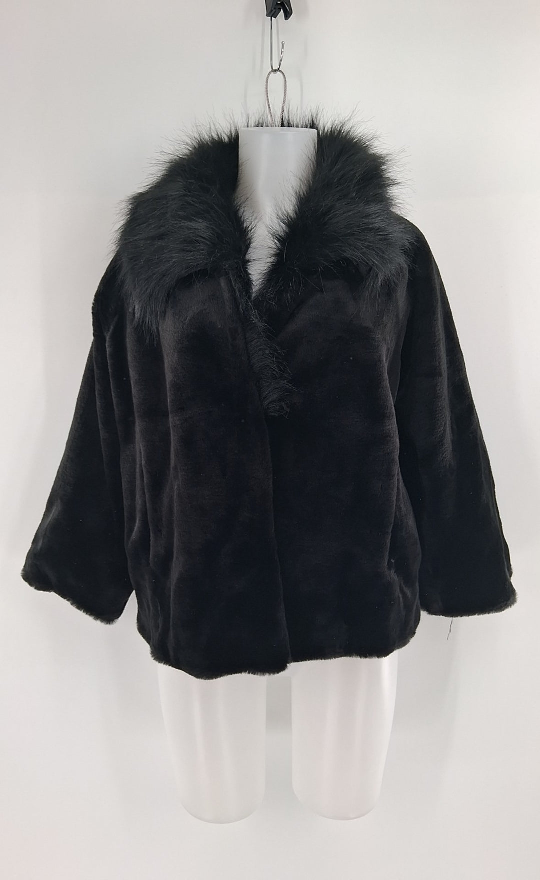 Size XL ADRIENNE LANDAU Black Jacket
