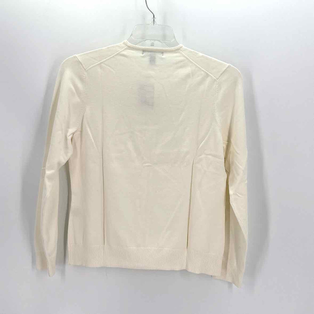 Size M LAND END Cream Sweater