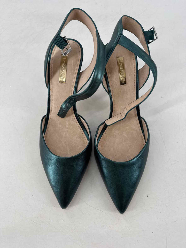 Shoe Size 10 LOUISE ET CIE Teal Pumps