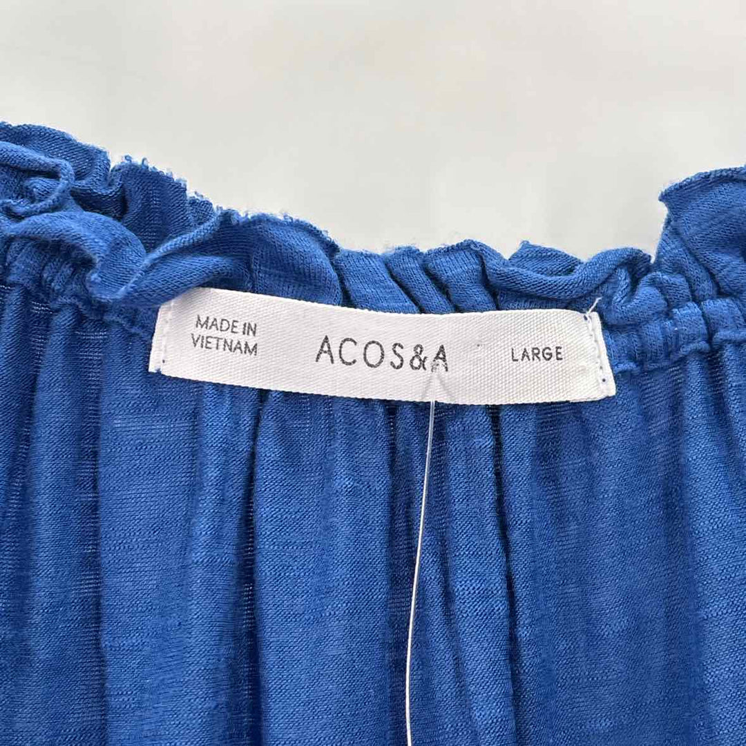 Size L Royal Blue Shirt