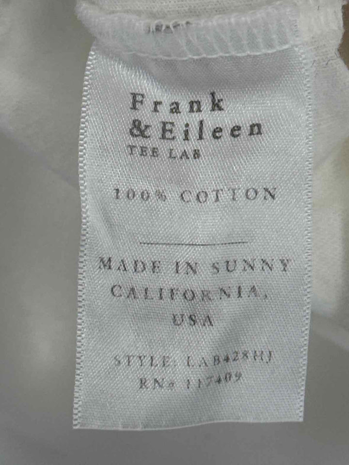 Size S FRANK & EILEEN White Dress
