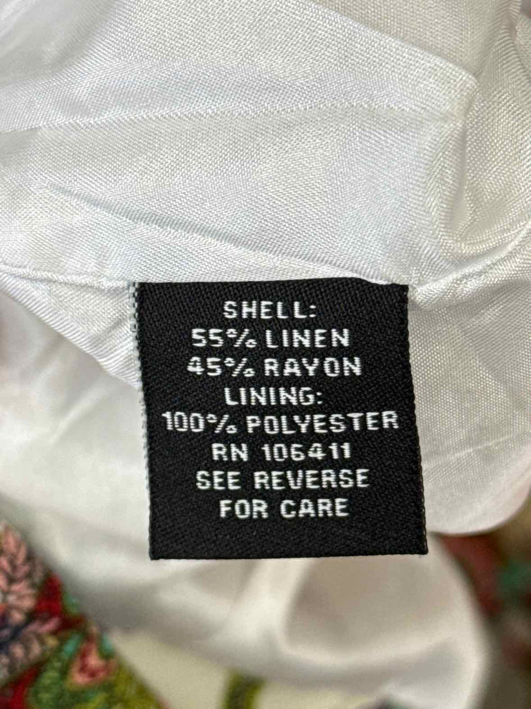 Size 10 PREMISE Green Print Skirt