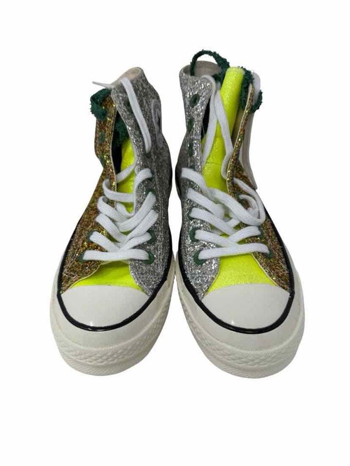 Shoe Size 9 Converse Lime Green Sneakers