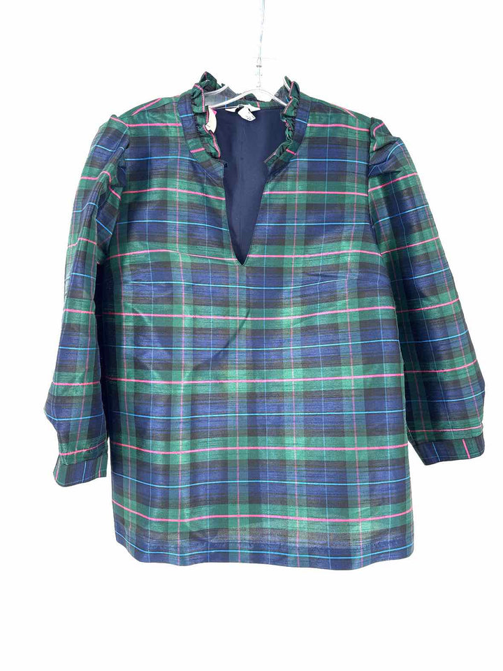 Size L CROWN &amp; IVY Blue Shirt