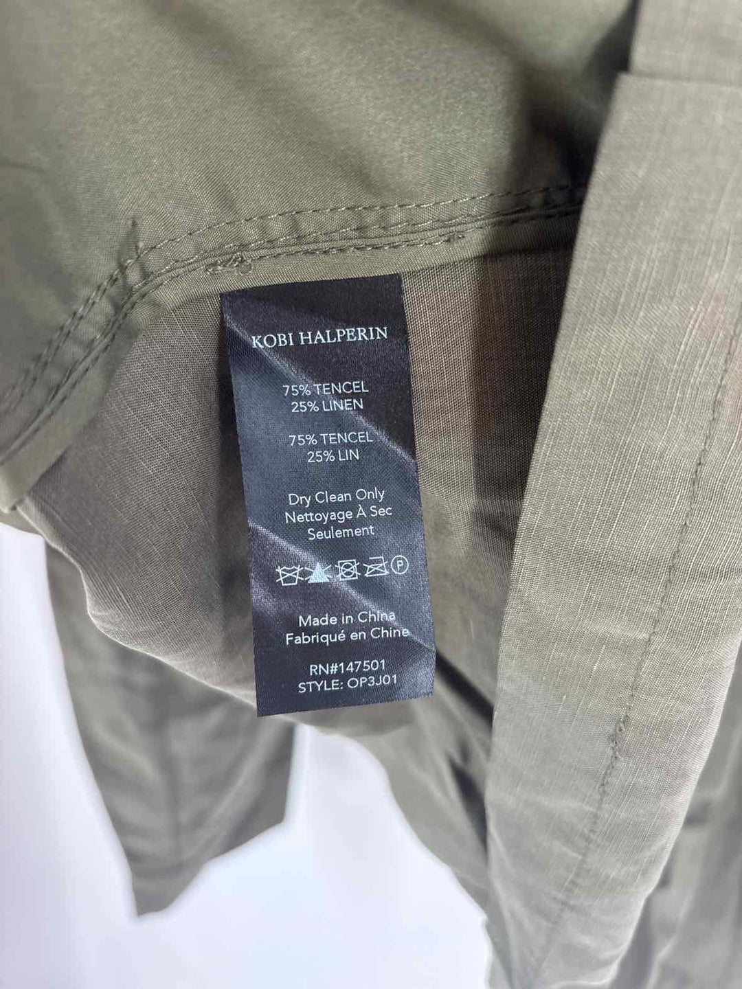 Size L KOBI HALPERIN Green Jacket