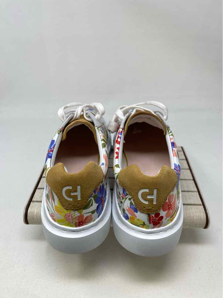 Shoe Size 7.5 Cole Haan White Print Sneakers