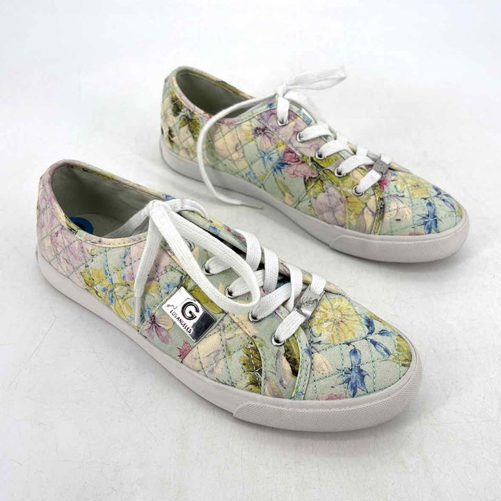 Shoe Size 10 GUESS Multi-Color Quilted Sneakers