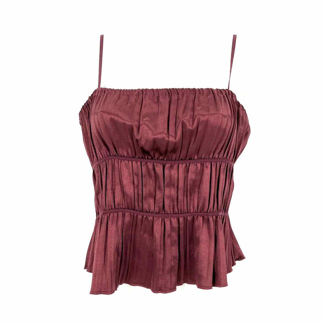 Size L FREE PEOPLE Purple Shirt