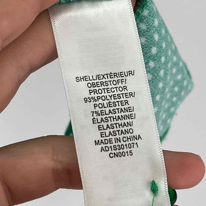 Size M Adrianna Papell Green Shirt