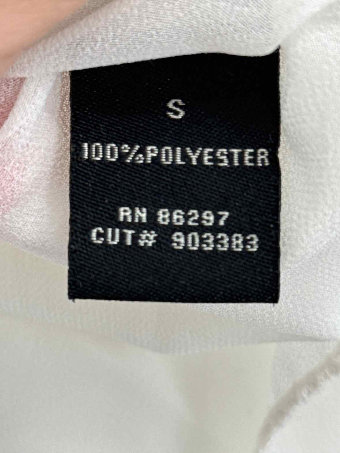 Size S BCBG Cream Shirt