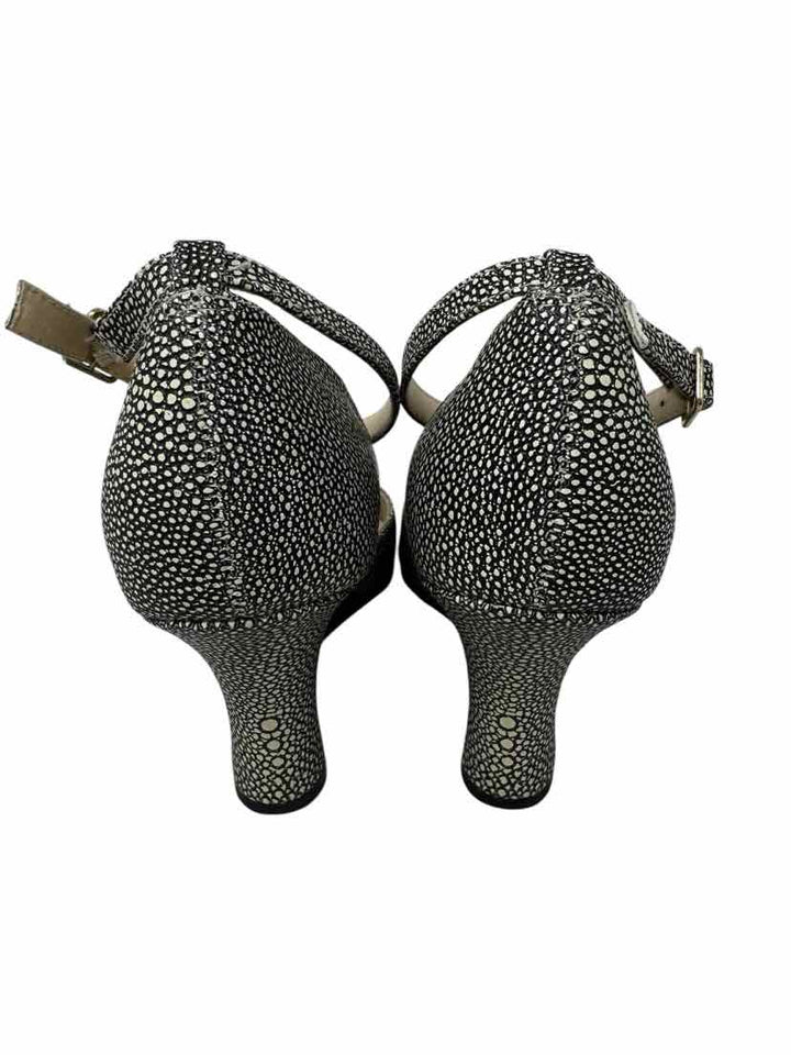 Shoe Size 8 Jessica Simpson Black/White Sandals