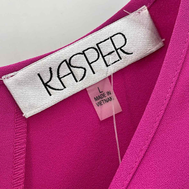 Size L KASPER Purple Shirt