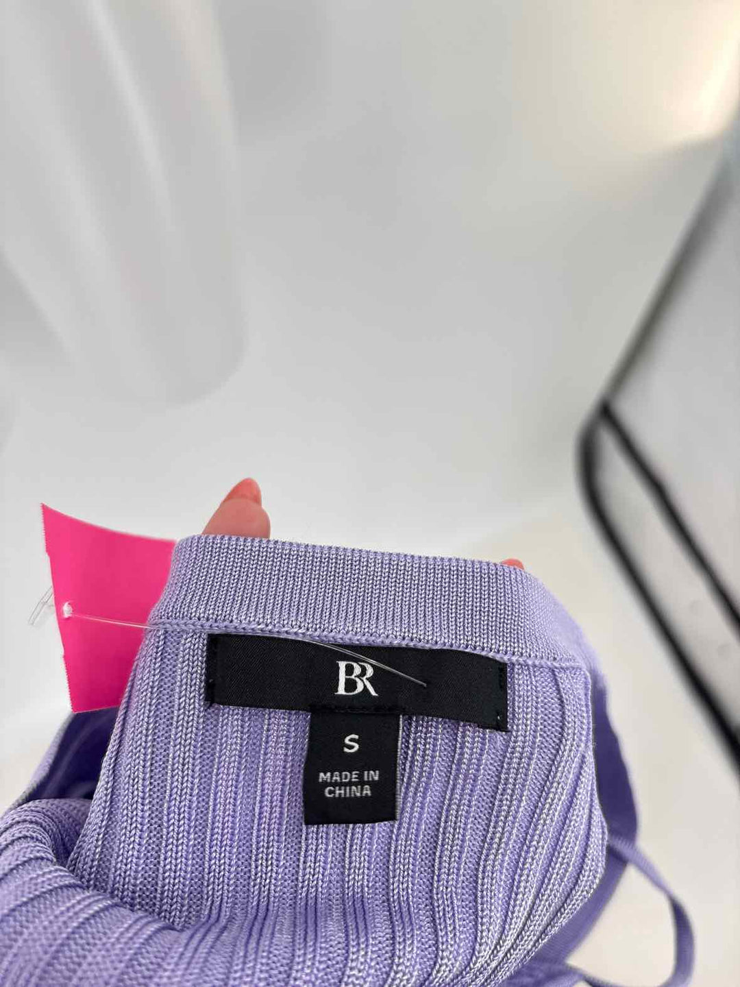 Size S Banana Republic Lavender Knit Cardigan