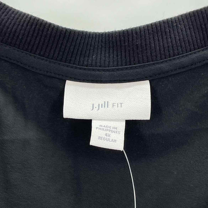 Size 4X J JILL Black Shirt