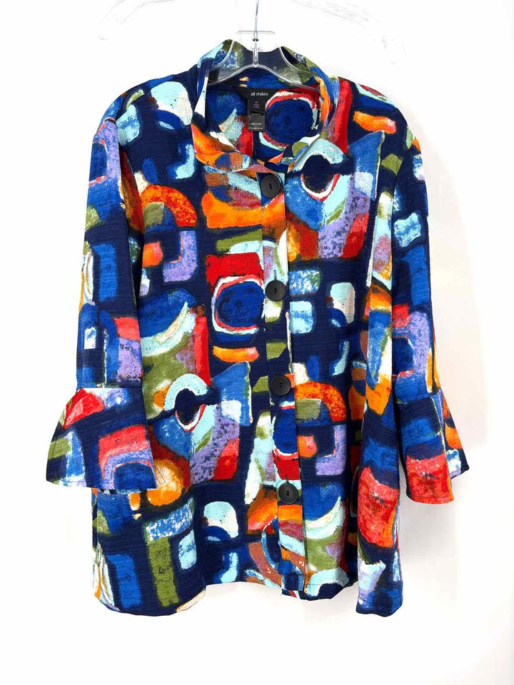 Size XL ALI MILES Multi-Color Blazer