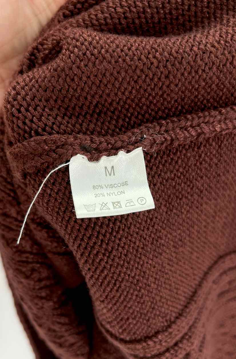 Size M Burgundy Sweater