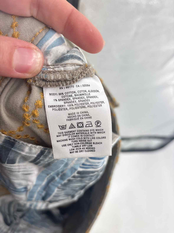 Size 29 Anthropologie Mustard Pants