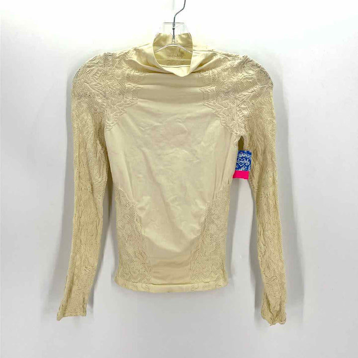 Size S FREE PEOPLE Ivory Shirt