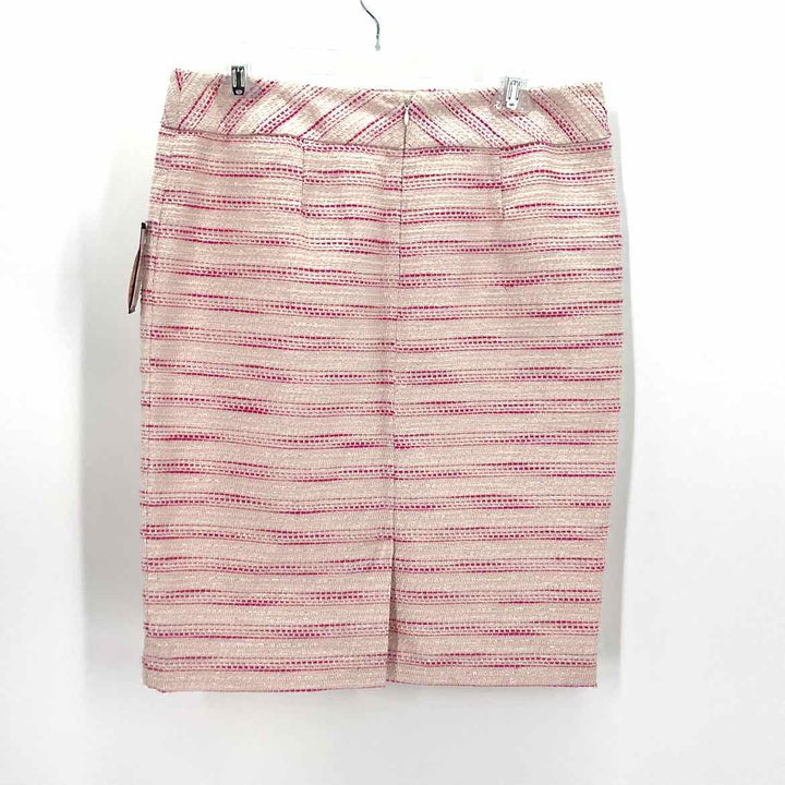 Size 8 Nine West PINK PRINT Skirt