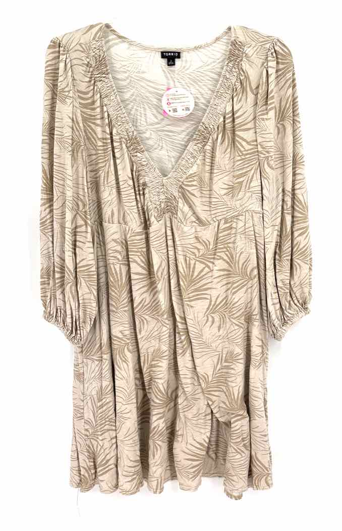 Size 2X Torrid Multi-Color Dress