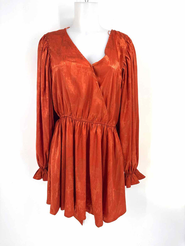 Size L Orange Dress